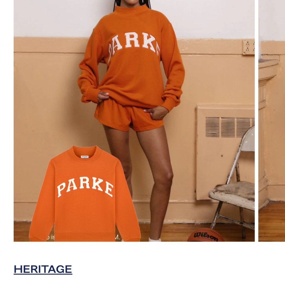 HERITAGE Orange Women's Hoodie